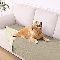 Vista 32 de hyha Manta impermeable para perro, manta suave para cama de perro, manta para mascotas, funda de sofá impermeable lavable para perros, fundas Gris