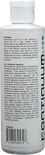 Miniatura 6 de Continuum Aquatics Reef Sculpture B - Sistema de calcio y alcalinidad iónicamente equilibrado para todos los acuarios marinos de peces y arrecifes,
