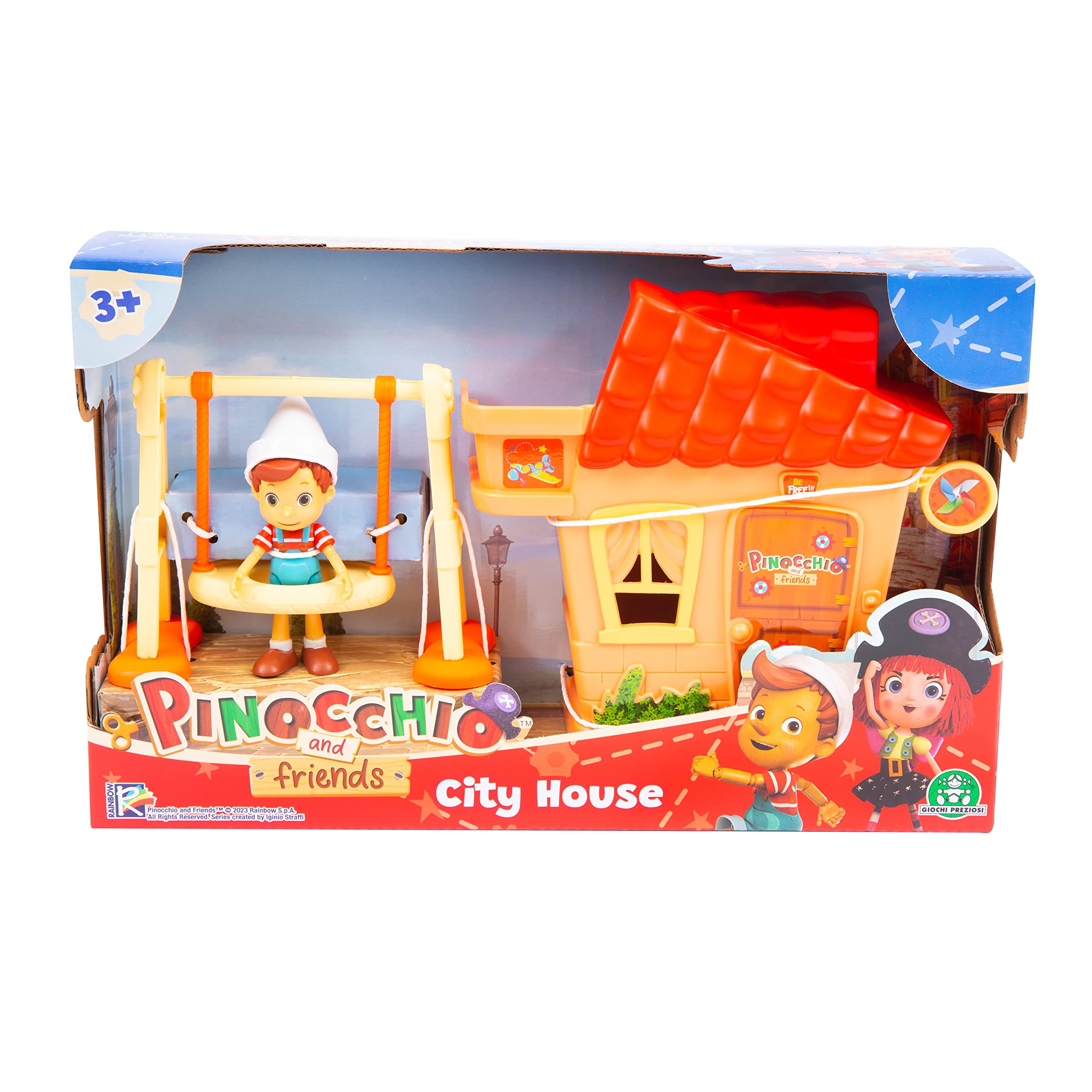 Muñeca Articulada De Pinocho De 32 Cm | La Nariz Se Estira Al Decir Mentiras | Para Niños +3 Años | Giochi Preziosi