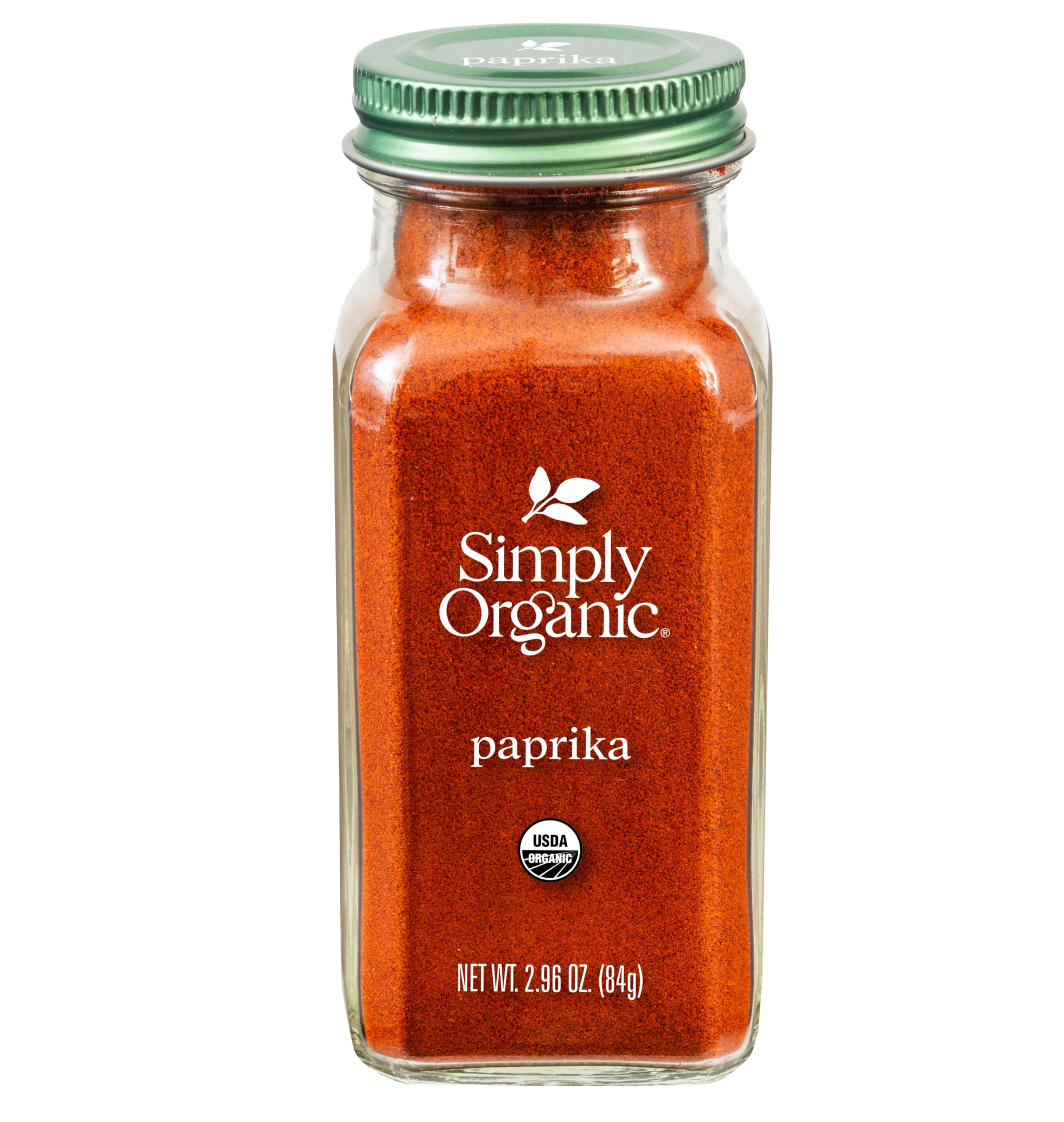 Simply OrganicPaprika Ground Certified Organic, 2.96 Ounce Container
