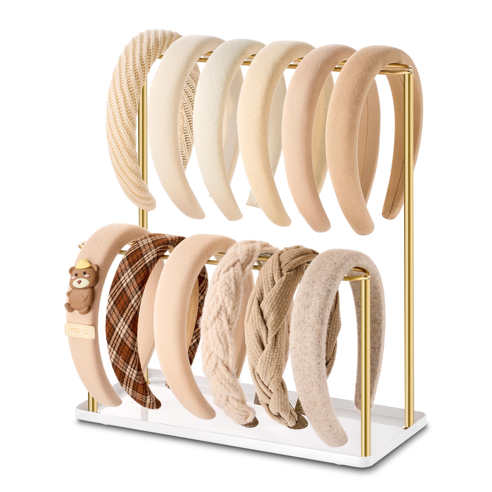 Organiseur de bandeau pickpiff à installer sur la coiffeuse de votre chambre