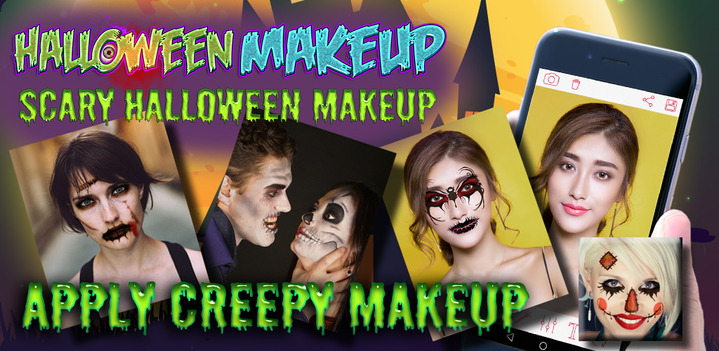 Halloween Makeup Scary Face for Android