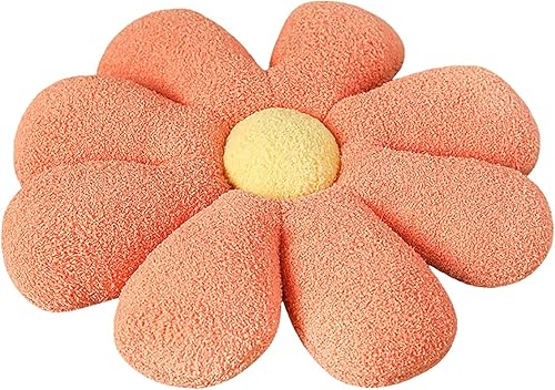 Almohada pequeña con diseño de margarita, cojín de tatami, cojín de pétalos, cojín para asiento de automóvil, cojín para asiento de automóvil. (19