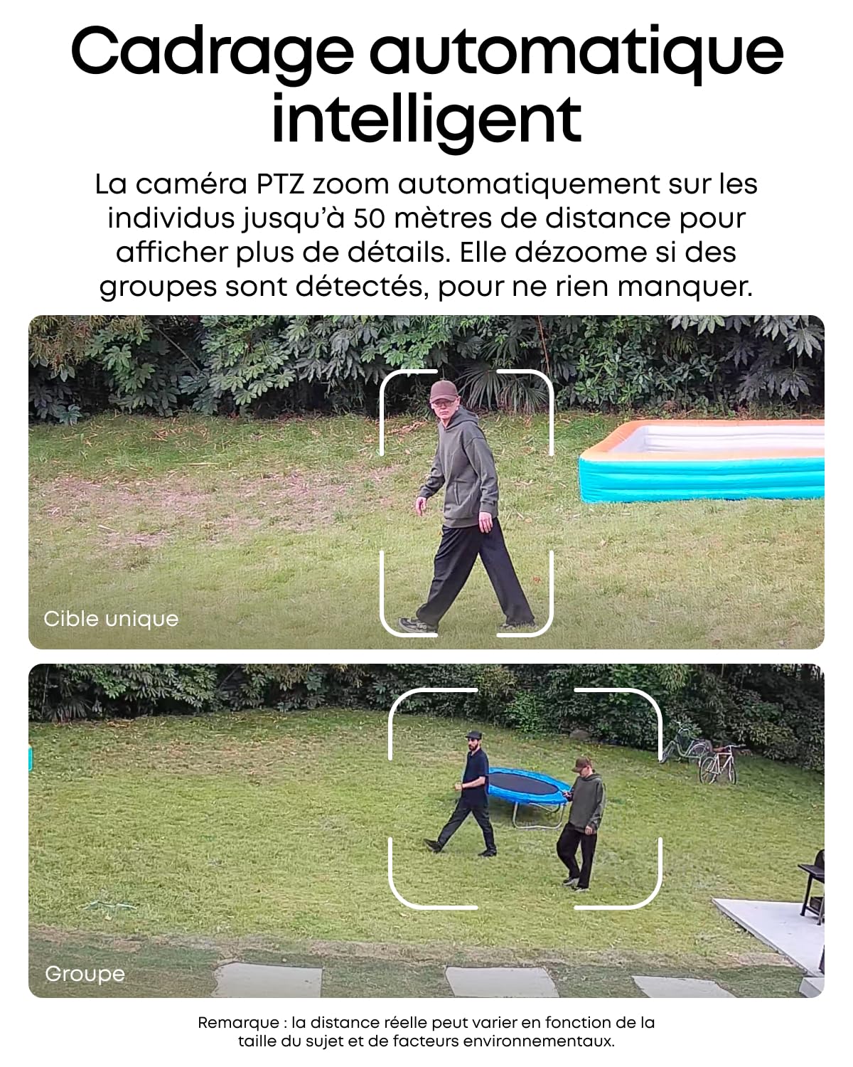 Caméra de surveillance eufyCam S4, solaire sans fil pour l'extérieur, Bullet-PTZ triple objectif, 4K UHD, couverture 360°, inclinaison, suivi auto, zoom hybride x 8, vue nocturne, pour HomeBase S380
