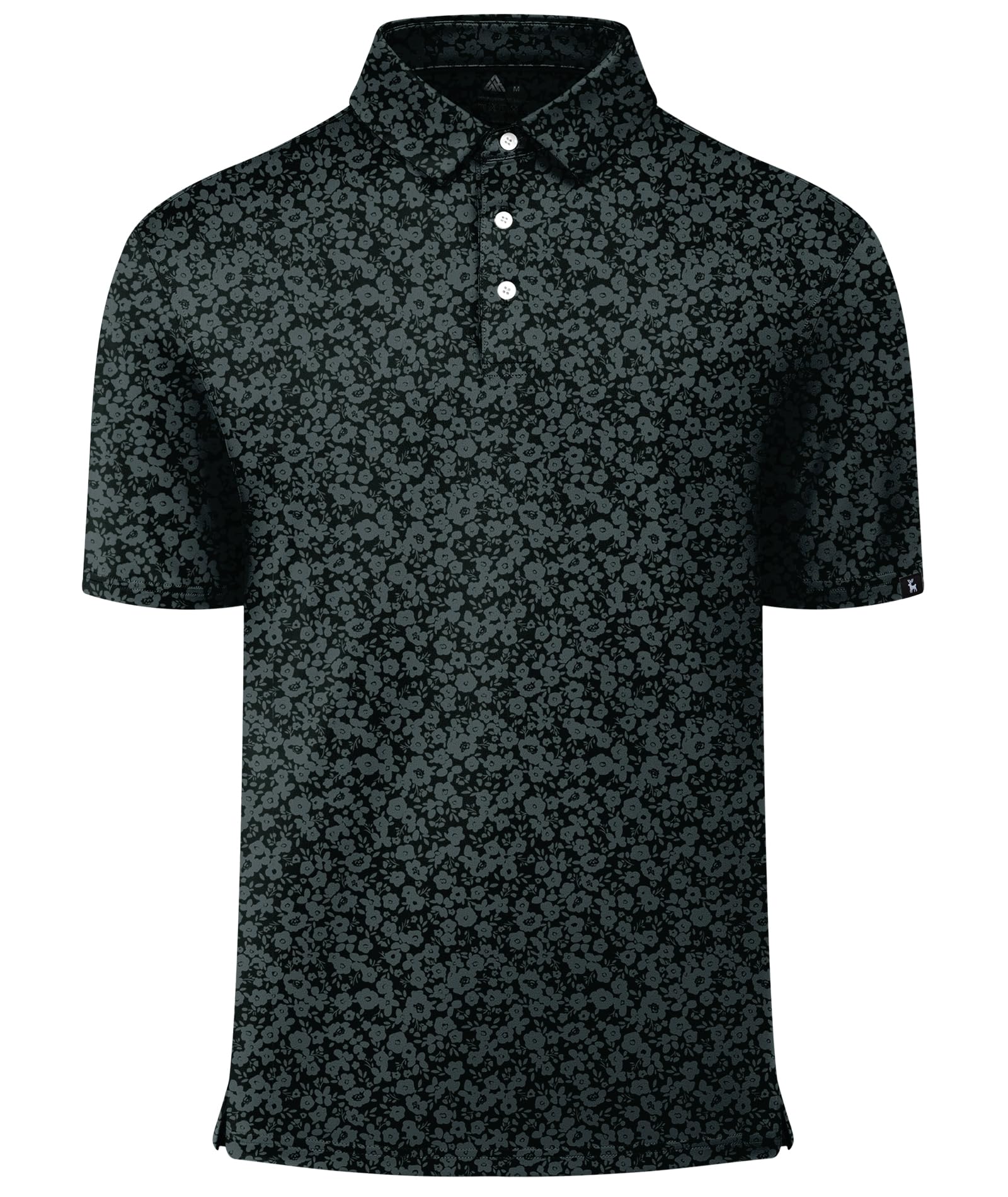SwissWell Poloshirt Herren Kurzarm Golf Polo Shirt UPF50+ Atmungsaktiv Druck Polohemd Männer Schnelltrocknend Tennis Sommer Freizeit T-Shirt