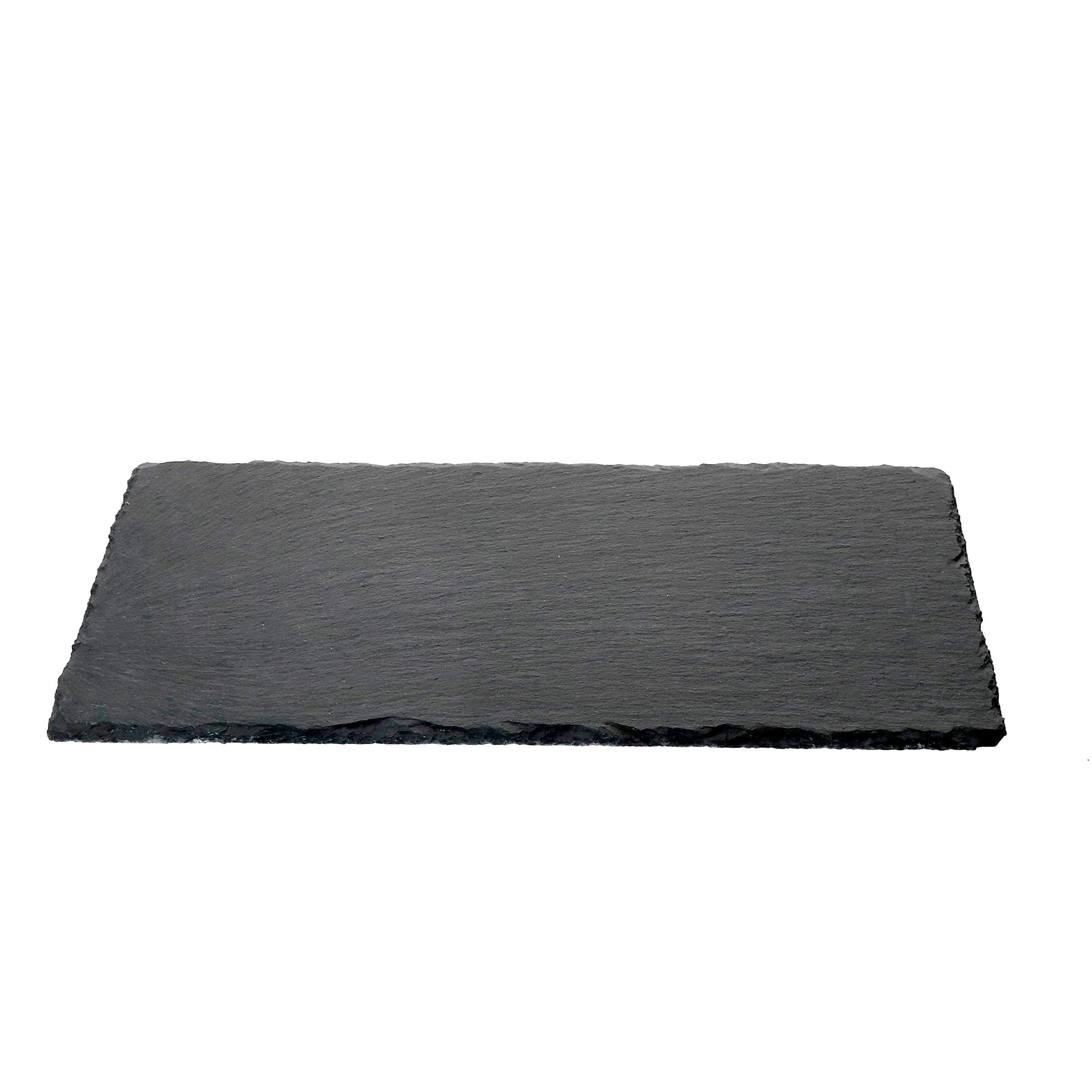 MamboCat Lot de 6 plaques en ardoise Noir 17 x 34 cm