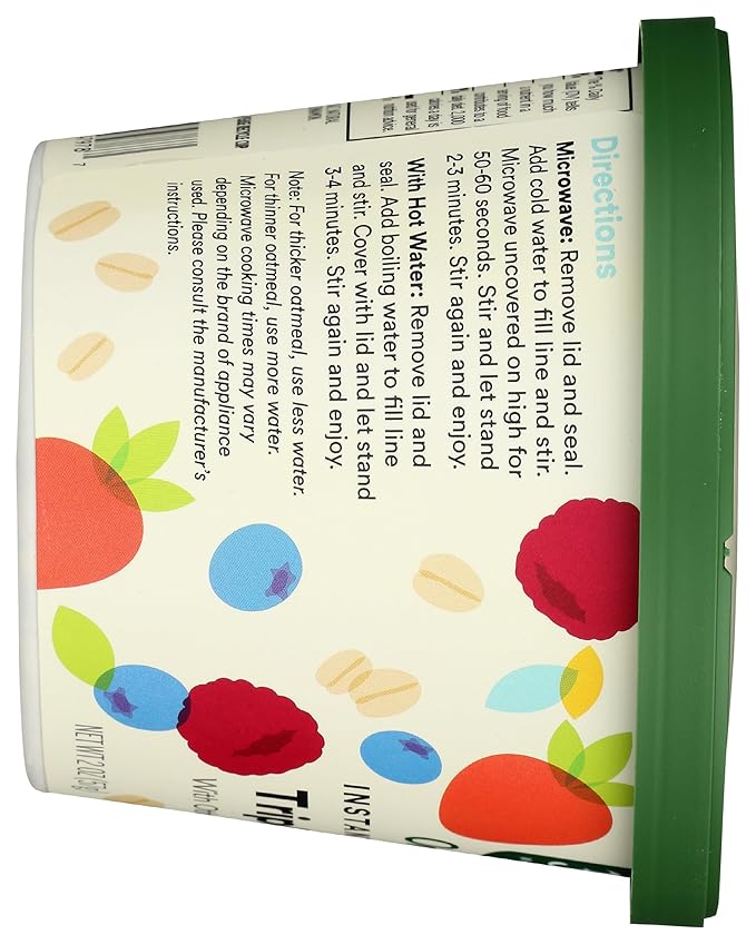 Avena Instantánea Orgánica Triple Berry - 2 oz miniatura 4