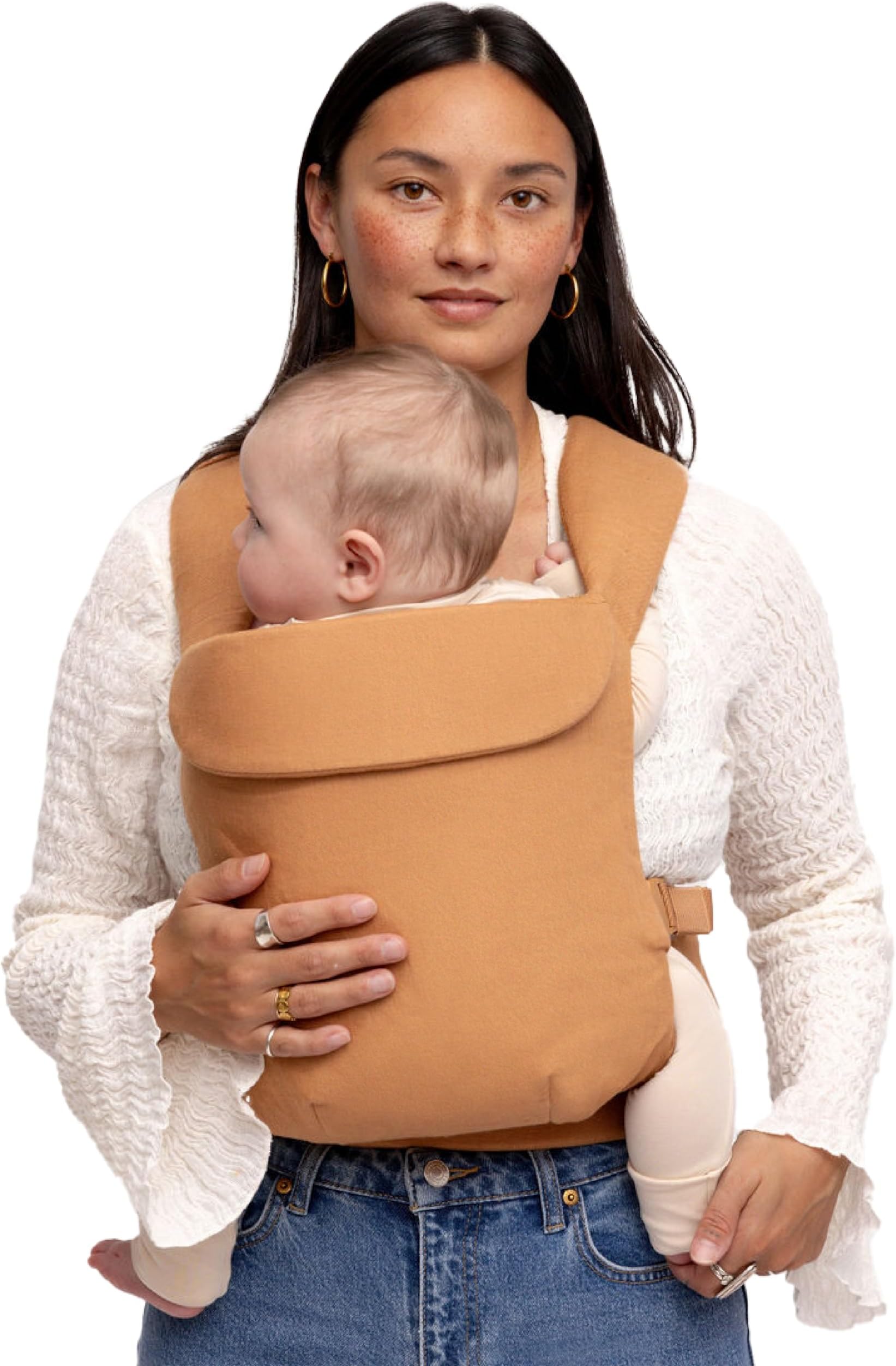 - WildBird - Aerial Buckle Carrier - 2-24 Months - Standard (XS-XL) Willow - Front or Back Carry - Cross Straps, Lumbar Support, Headrest - Hip Healthy - Baby Carrier - Baby Essentials - New Mom Gifts