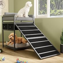 kepptory Dog Window Perch & Retractable Stairs and Storage Drawers