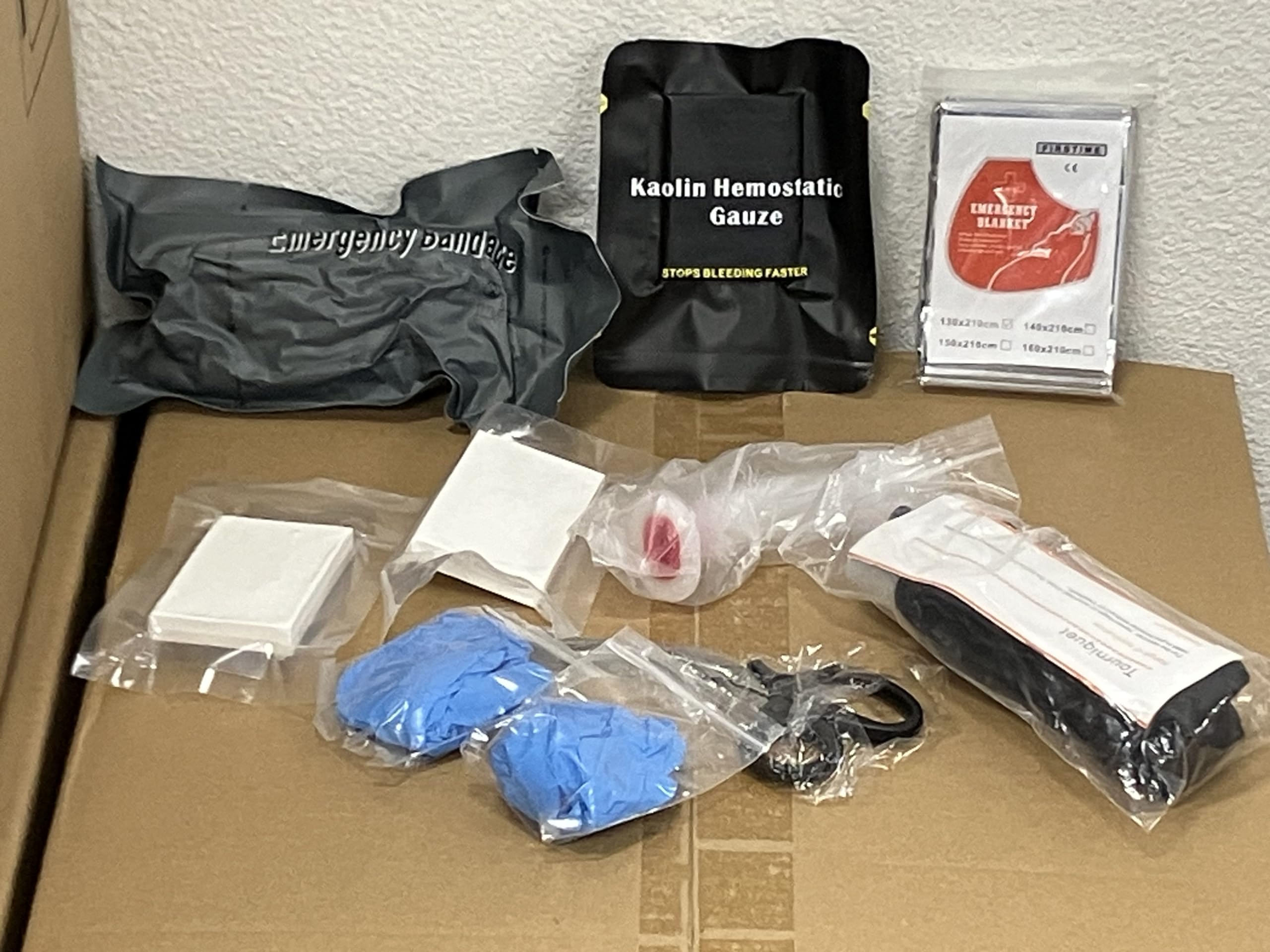 Bleeding Control KIT with OP Airway -Premium