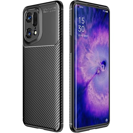 FTRONGRT Cover per Oppo Find X5 Lite, Staffa ad Anello con Rotazione