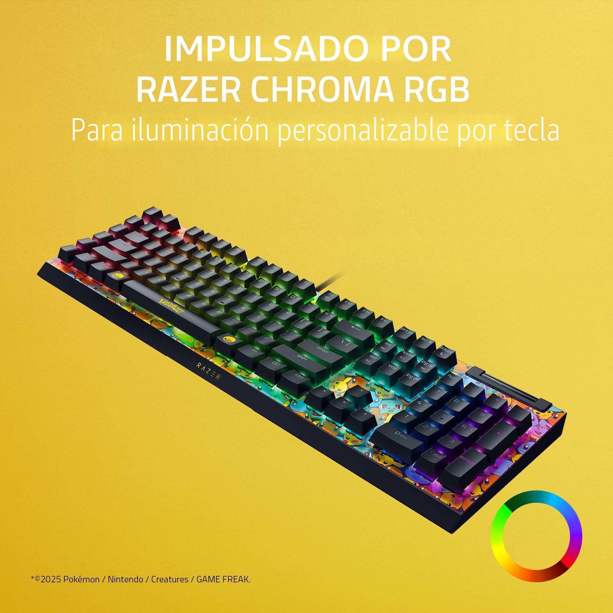 Amazon.com: Razer BlackWidow V4 X Teclado mecánico para juegos
