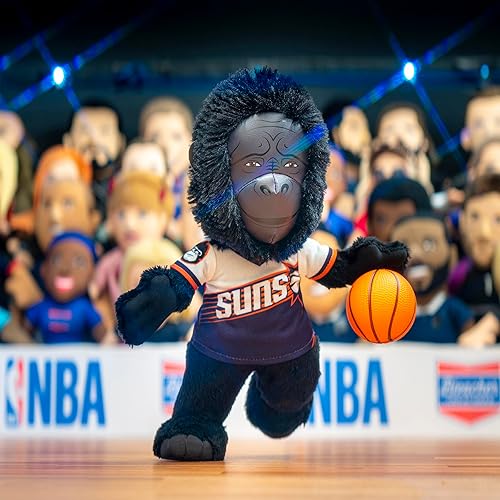 Miniatura 4 de Bleacher Creatures Phoenix Suns Gorilla - Figura de peluche de mascota de la NBA de 10 pulgadas, una mascota para jugar o exhibir