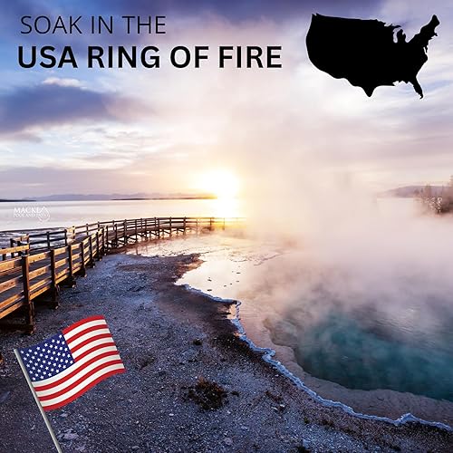 Miniatura 4 de Medicine Springs - Sal del Mar Muerto para bañera de hidromasaje, terapia mineral Minerales del Mar Muerto, colección de remojo de aguas termales