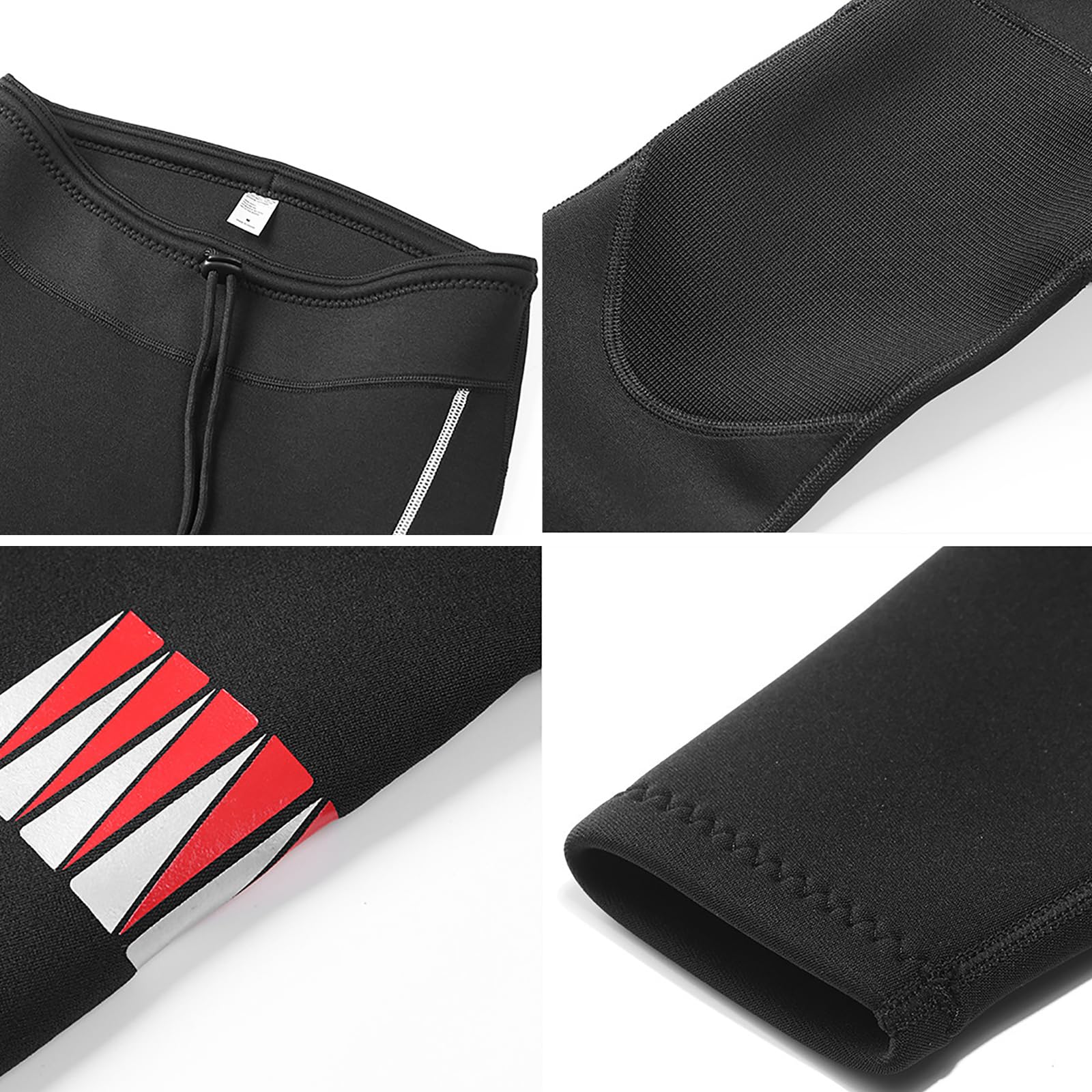 Muta in Neoprene 1,5 mm Due Pezzi per Uomo e Donna, Giacca con Zip Frontale e Pantaloni, Muta Leggera per Snorkeling, Immersioni Subacquee, Calore e Protezione UV
