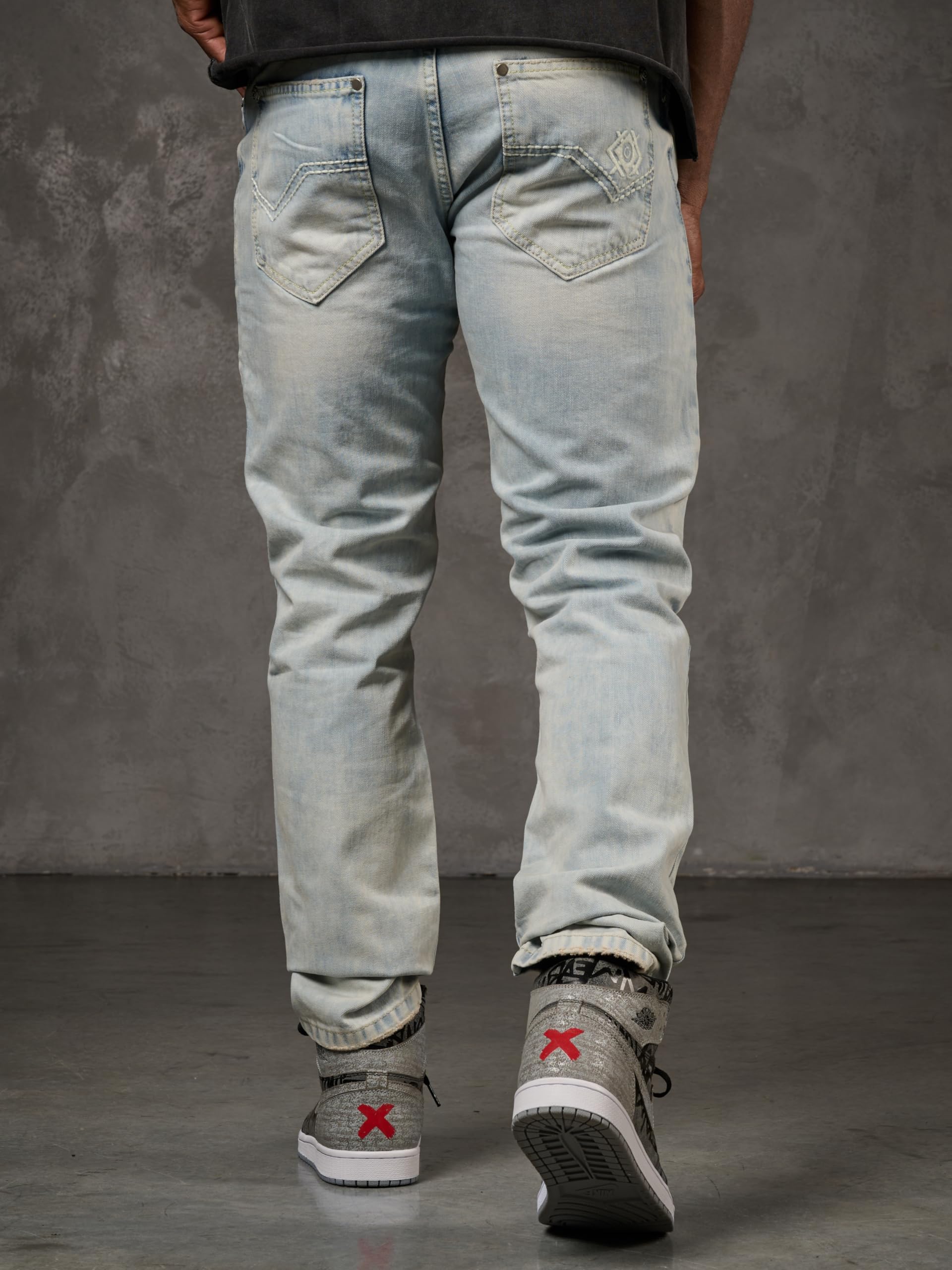 Cipo & Baxx Pantalones vaqueros cortos para hombre, estilo vaquero, tiempo libre, cargo premium, tachuelas, bermudas Capri