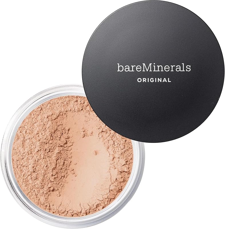 Original Loose Powder Foundation SPF 15 - Powder Face Makeup with Added Sun Protection - Sheer to Full Coverage Foundation