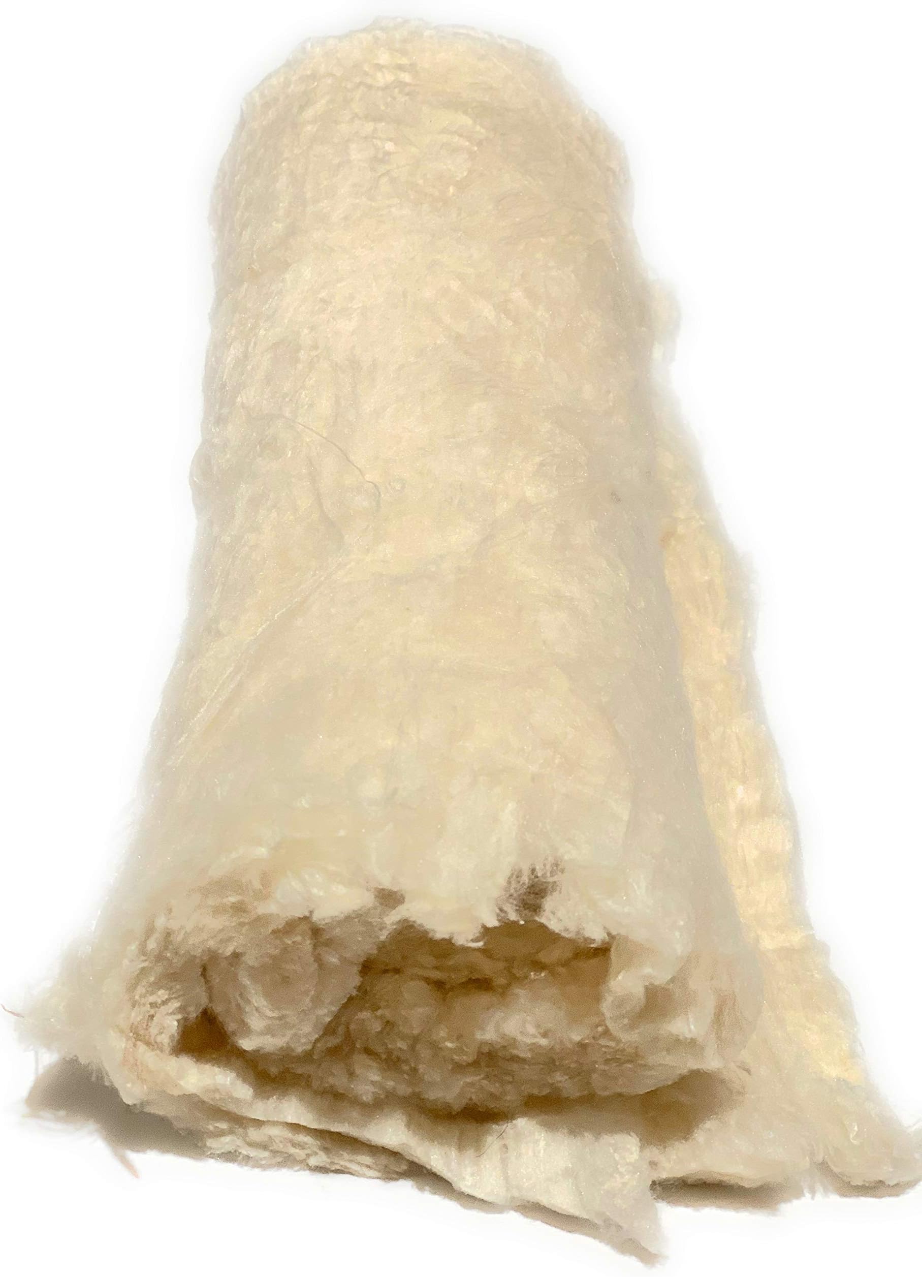 100% Natural Mulberry Silk Laps - Cocoon Sheet for Spinning, Felting 100 Grams