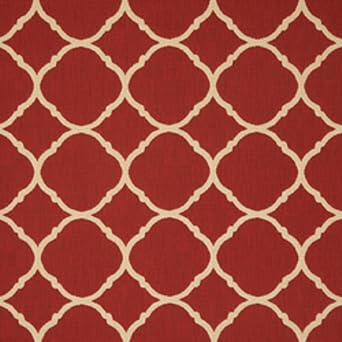 Sunbrella Outdoor Fabric by The Yard | Accord II Crimson Geometric | Official Sunbrella Seller | Indoor or Outdoor Upholstery Fabric for Chairs, Cushions, Drapery, Pillows, Furniture