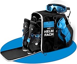 STYNGARD Ski Boot Bag with Helmet Compartment and Boot Compartment [40 L] - Ski Boot Bag with Shoulder Function and Storage Space for Ski Accessories - Bag for Ski Boots Model Zermatt