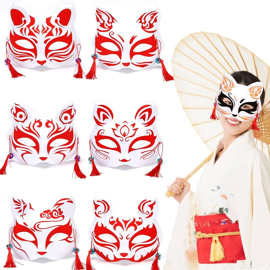 お面　めん頬　マスク　コスプレ　仮装　粘土　ハンドメイド　西遊記　猿 Amazon | Xiruireek トップクラス お面 天狗 はんにゃ 仮面 伝統