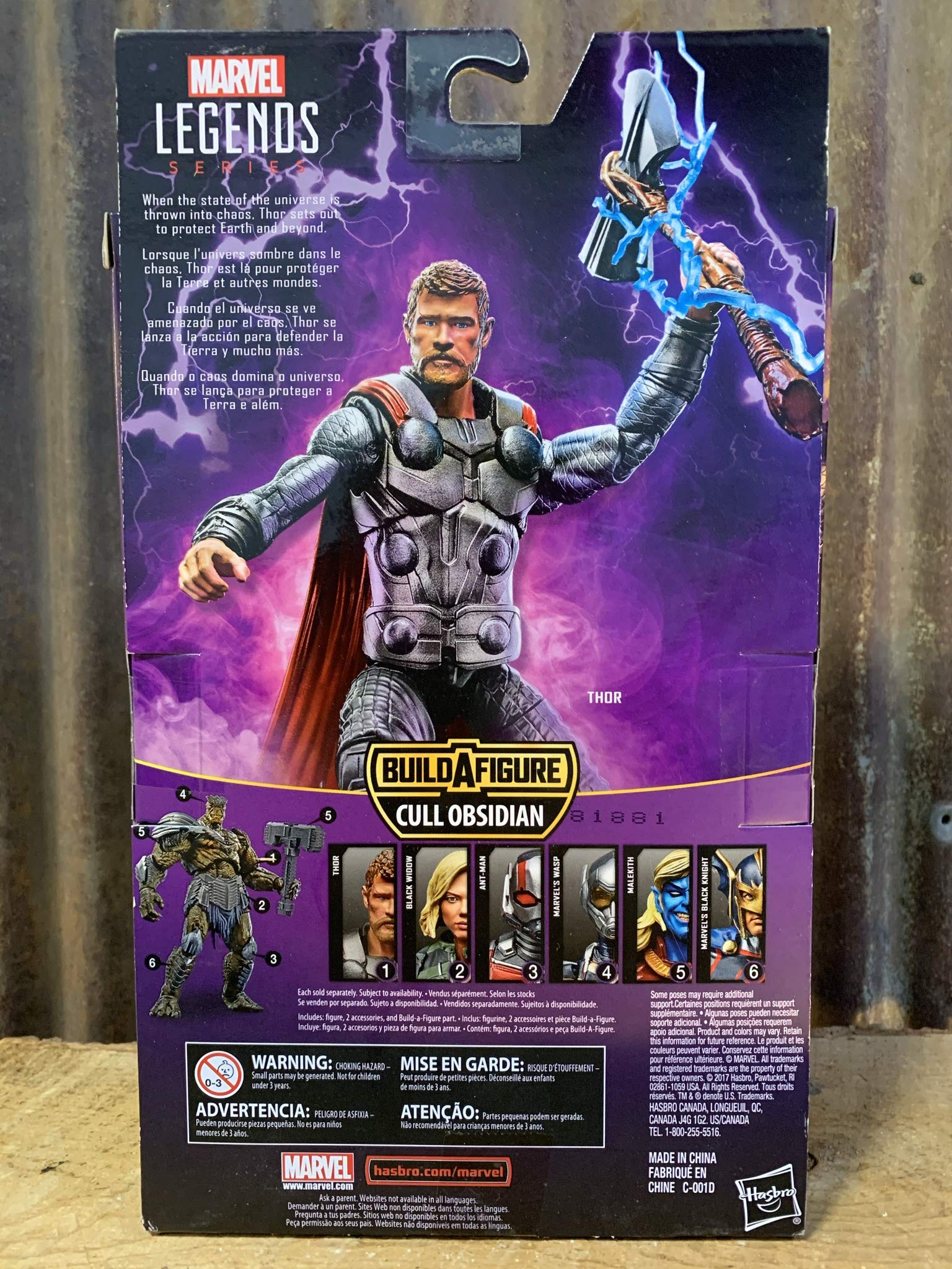Marvel Legends Series Avengers: Infinity War - Figura de Thor de 6