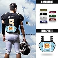 Vista 54 de O Shield Football Back Plate, Backplate Football, Expression Series, Drip, Big Dawg, That Boy Bad, That Man, You Slow, Can't Catch Me