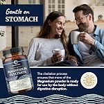 Glycinate de Magnésium 400mg | Glycinate de Magnésium pour la Fonction Musculaire, les Os, le Cœur & le Soutien au Calme pour Femmes & Hommes | 72MG de Magnésium Élémentaire Suppléments Chélate | 120 Capsules à Haute Absorption