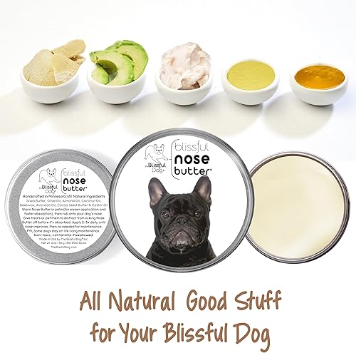 Miniatura 80 de The Blissful Dog Brindle Boxer Nose Butter, Versatile Dog Nose Balm for Dry Nose, Handcrafted Nose Moisturizer, Easy-to-Apply Dog Essentials