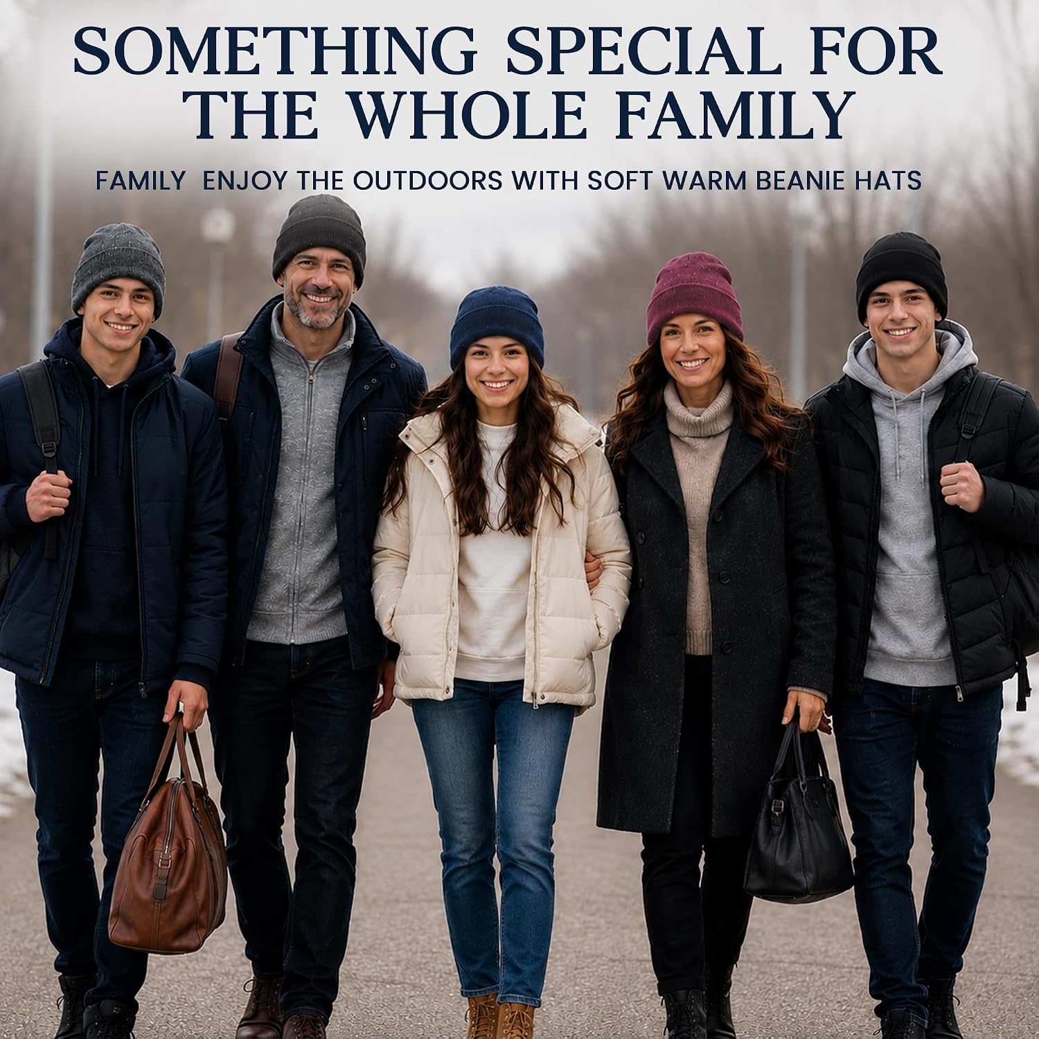 Yacht & Smith Wholesale Beanie and Glove Winter Bulk Kit, Kids Adults Bulk Sets, Homeless Donation Shelters image 5