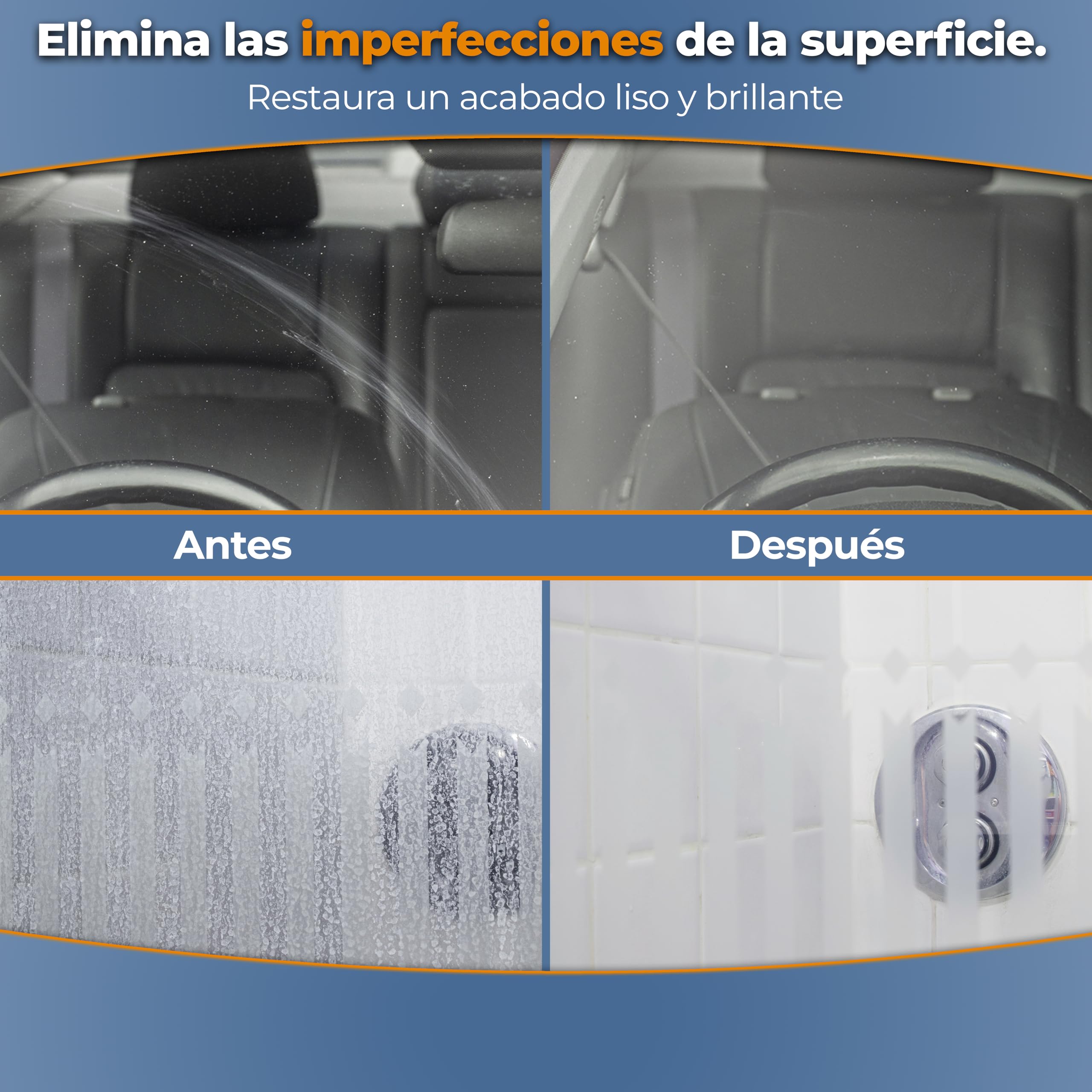 GLASS POLISH 1 kg Cerium Oxide, Compuesto de Pulido de Vidrio de Óxido de Cerio Grado Alto 85% Puro, Fórmula Tratada en Suspensión, Partículas de 3,5 Micras, Rendimiento de Restauración Mejorado