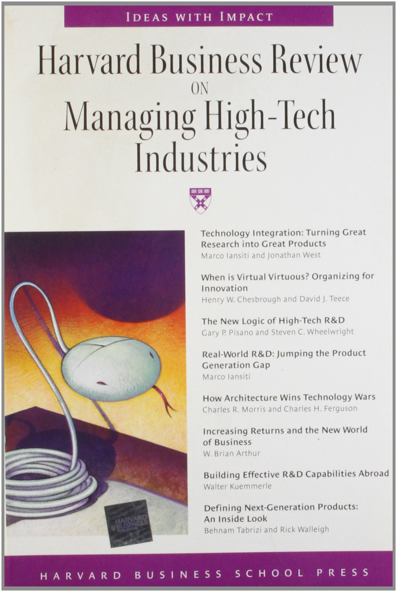 Buy Harvard Business Review on Managing High-Tech Industries ("Harvard Business Review" Paperback S.) — BookShops.in