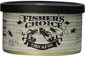Fishers Choice: Crickets 35g/ 1.2 oz, brown