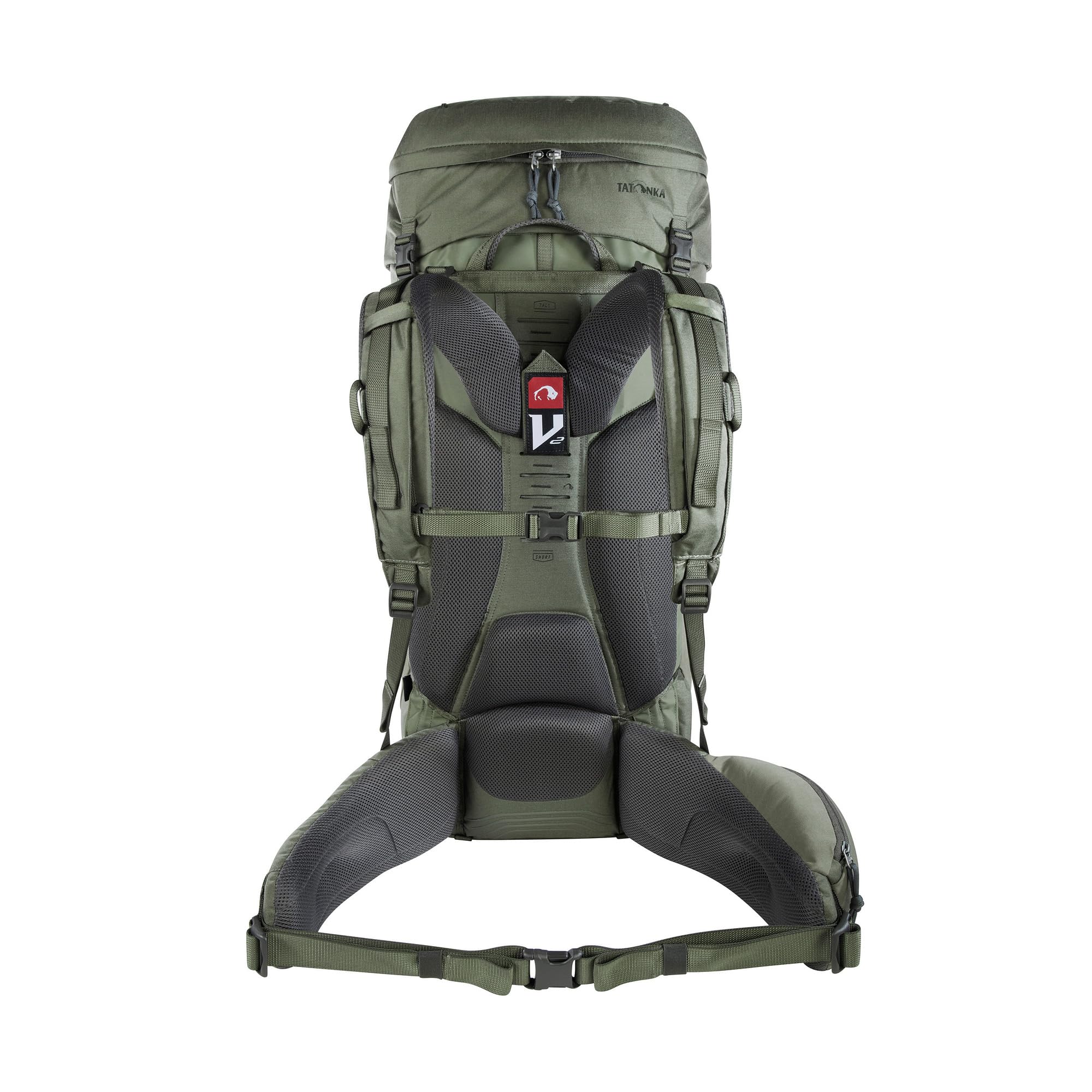 Tatonka Yukon 70+10 BC plecak trekkingowy z dostępem z przodu, regulowany system pleców, dodatkowa kieszeń na dno, pokrowiec przeciwdeszczowy i pojemność 80 litrów