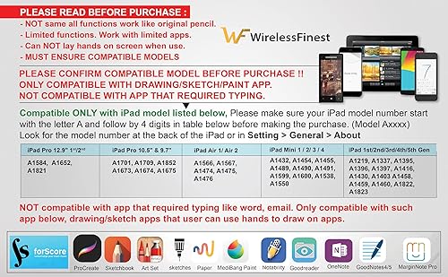 Miniatura 2 de Lápiz óptico de 1 generación de repuesto para Apple iPad Pro 1st iPad 1st 2nd 3rd 4th 5th iPad Mini 1 2 3 4 iPad Air 1st 2nd iOS Android tableta