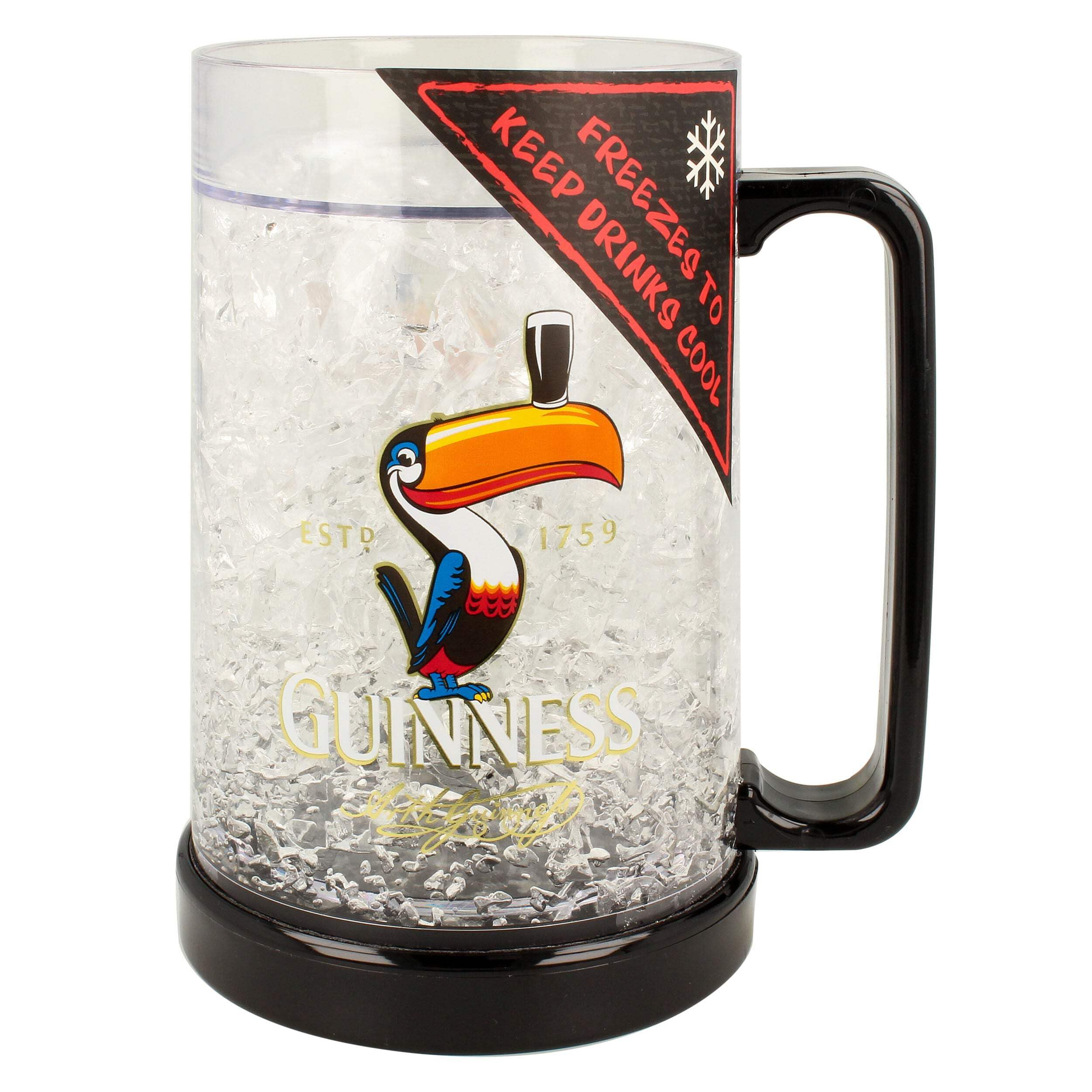Shamrock Gift Company Guinness - Jarra para congelador, diseño de tucán