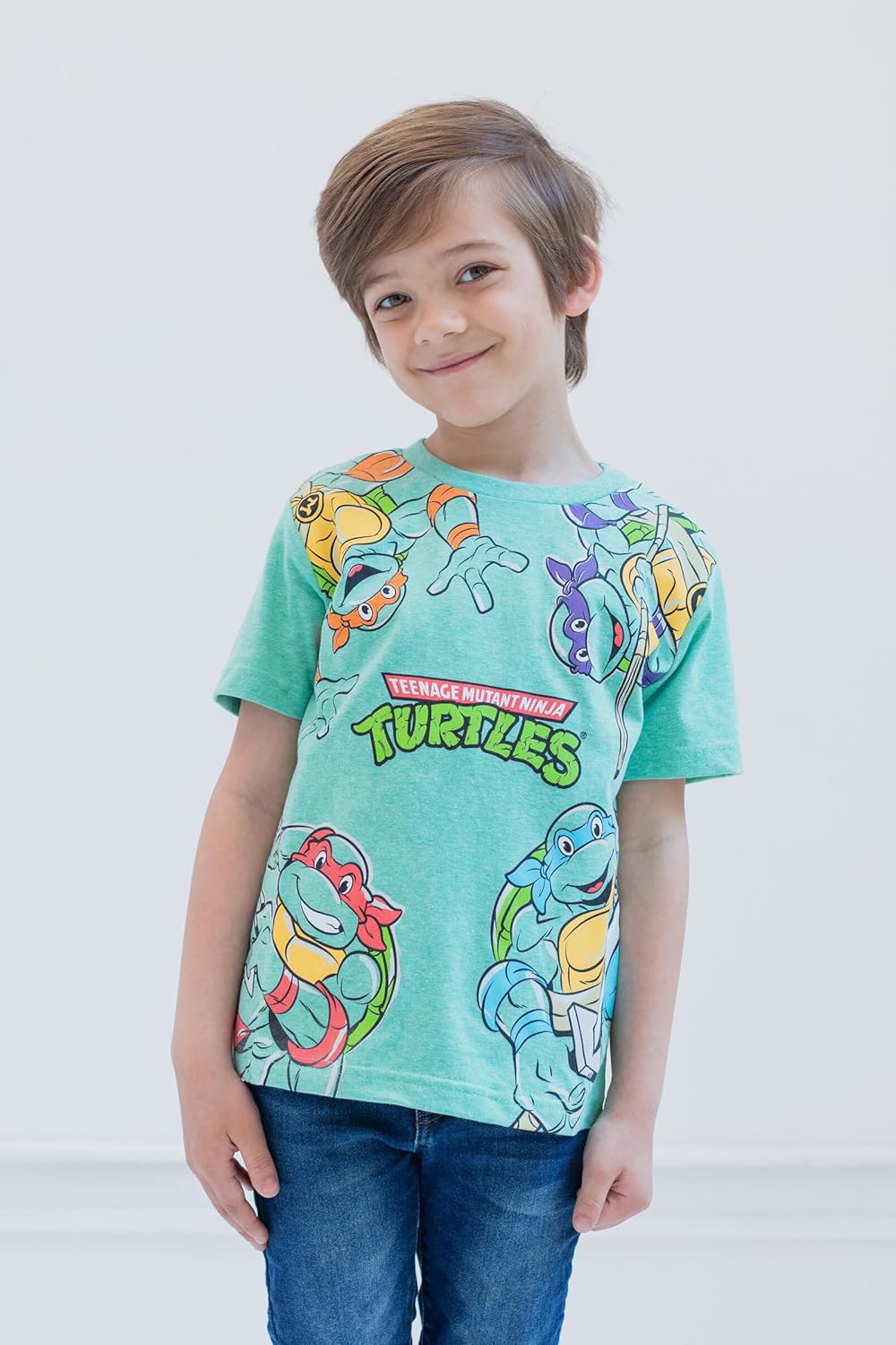 Teenage Mutant Ninja Turtles 3 Pack Pullover T-Shirts Toddler to Big Kid - Image 2