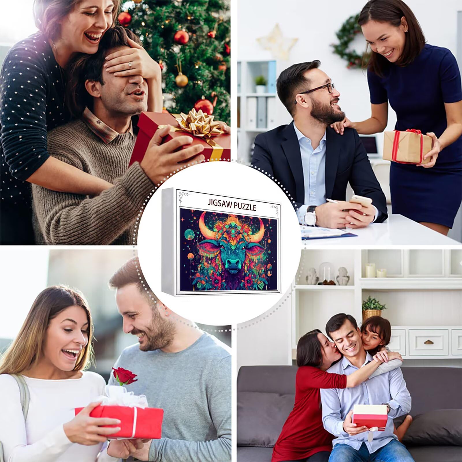 Puzzle 3000 elementów wołowina dla dorosłych kwiaty 122 x 81 cm unikalne rzemiosło klasyczne 3D drewniana układanka do rodzinnych gier biznesowych, układanka do samodzielnego wykonania nawet do
