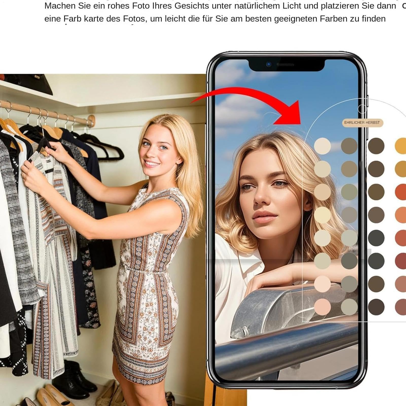 2 Stück Saisonale Farbpalettenkarten, 12 Season Farbanalyse Vorlagenkarte Tragbare Farbanpassungsanleitung Für Outfits Und Make Up Doppelseitiges Acryl Farbmusterkarten Für Zuhause, Reisen