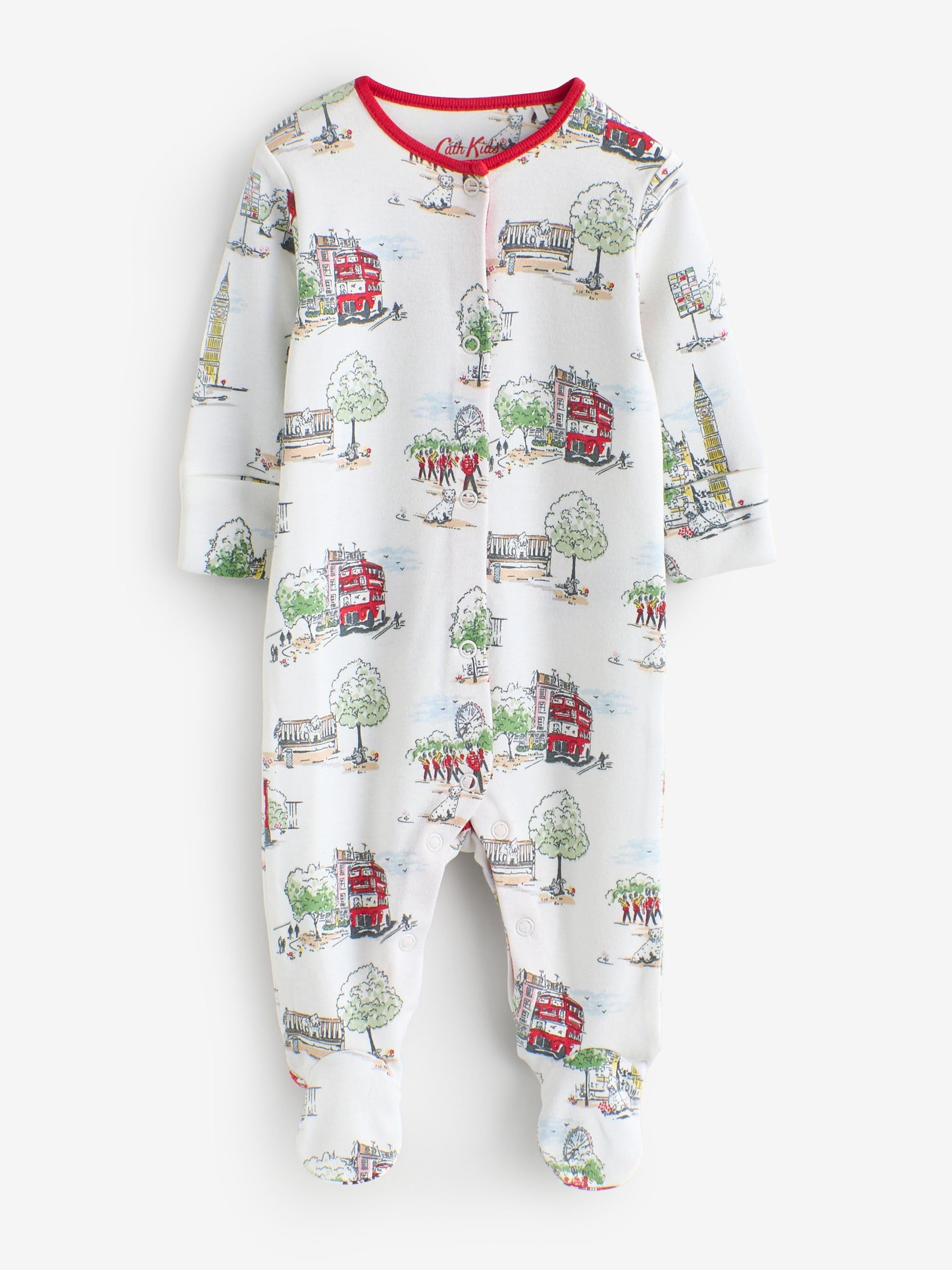 NEXT Bebés niño Pack de 3 Pijamas Tipo Pelele de bebé de Cath Kidston