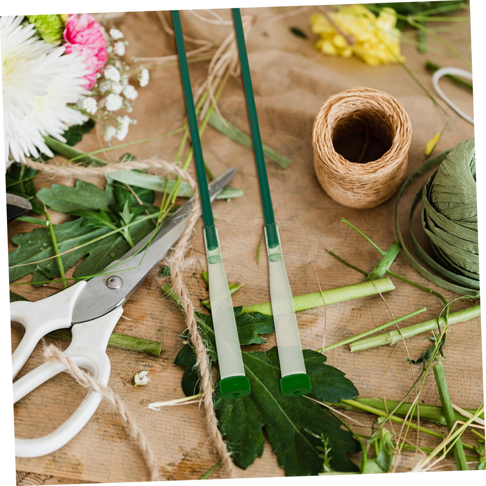 LALAFINA Sets Florist Flower Tubes Cap Plastic Flower Water Containers Lightweight for Carnations Pcs