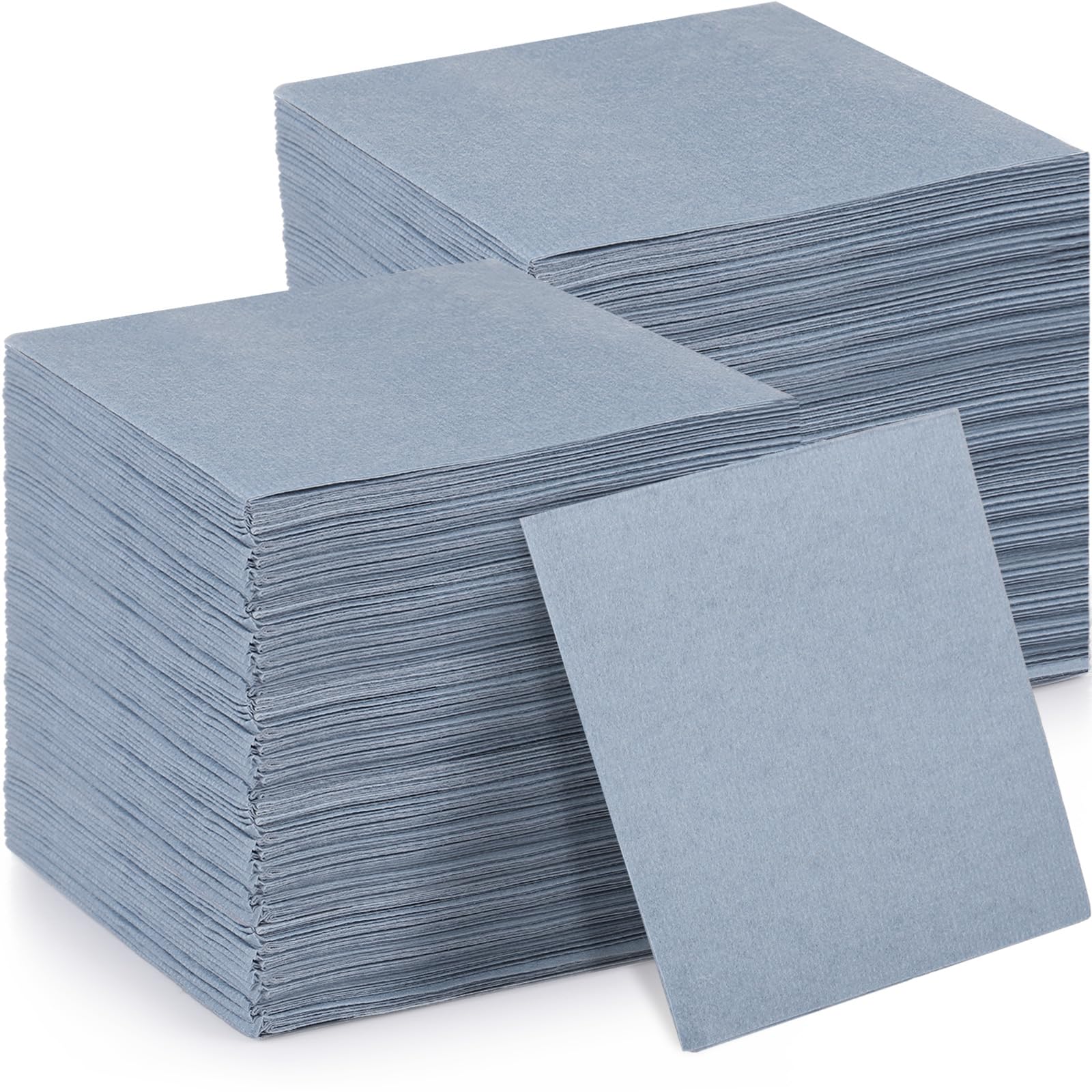 200 servilletas desechables de lino y papel de lino de 10 x 10 pulgadas, preplegadas para bar, restaurante, cafetería, postre, boda, fiesta de cumpleaños, baby shower