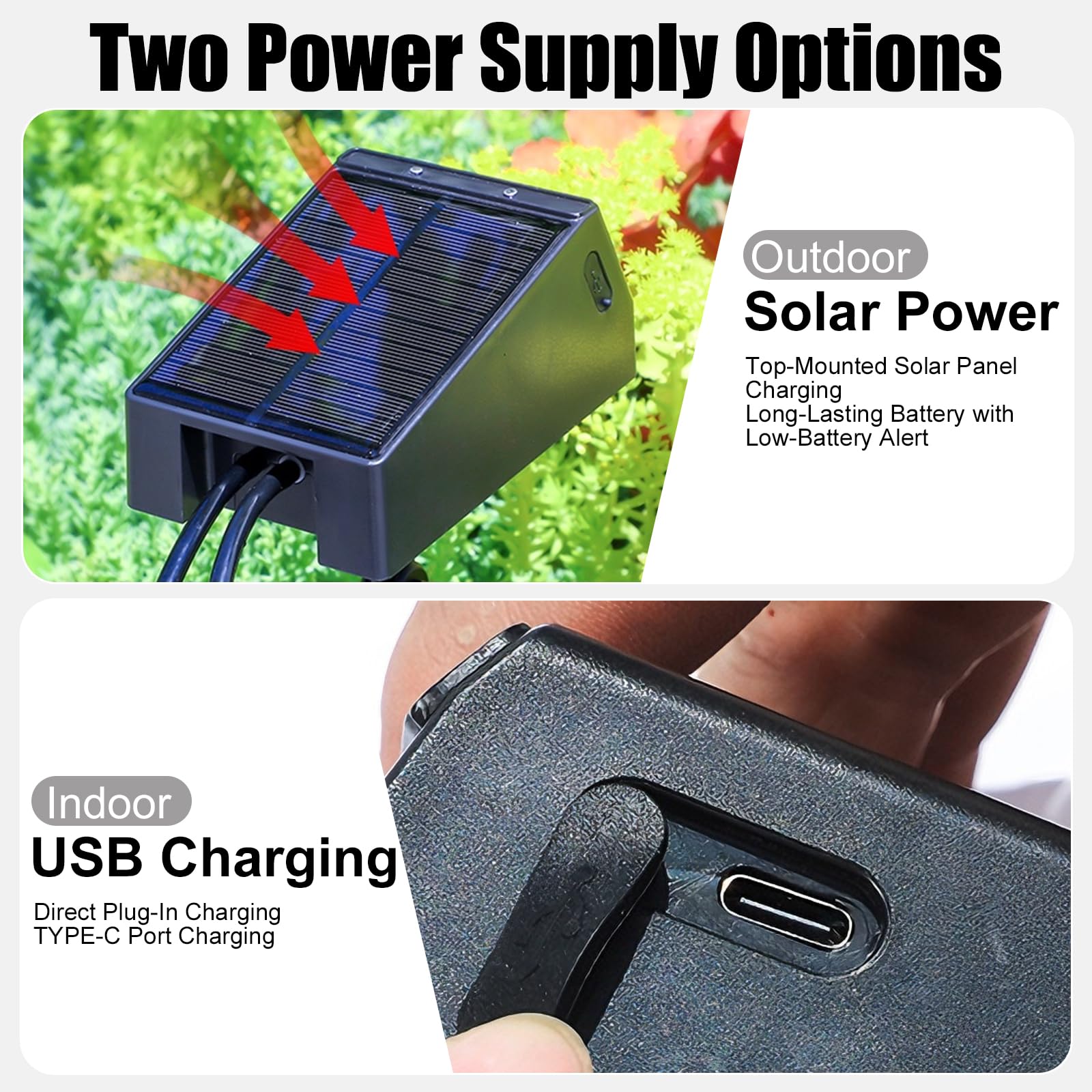 OBEST Kit de Sistema de Riego Solar con 10 Goteros y 10m de Manguera | Modos de Riego Automático, Riego Autónomo para Balcones, Jardines y Plantas en Maceta, Ideal para Vacaciones y Viajes Cortos