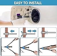 Vista 5 de Kit surtido de 500 remaches pop, remaches de aluminio de 14 tamaños SAE (3/32 pulgadas 1/8 pulgadas 5/32 pulgadas 3/16 pulgadas 1/4 pulgadas)