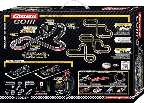 Miniatura 18 de Carrera GO Speed Grip - Pista eléctrica de carreras para autos