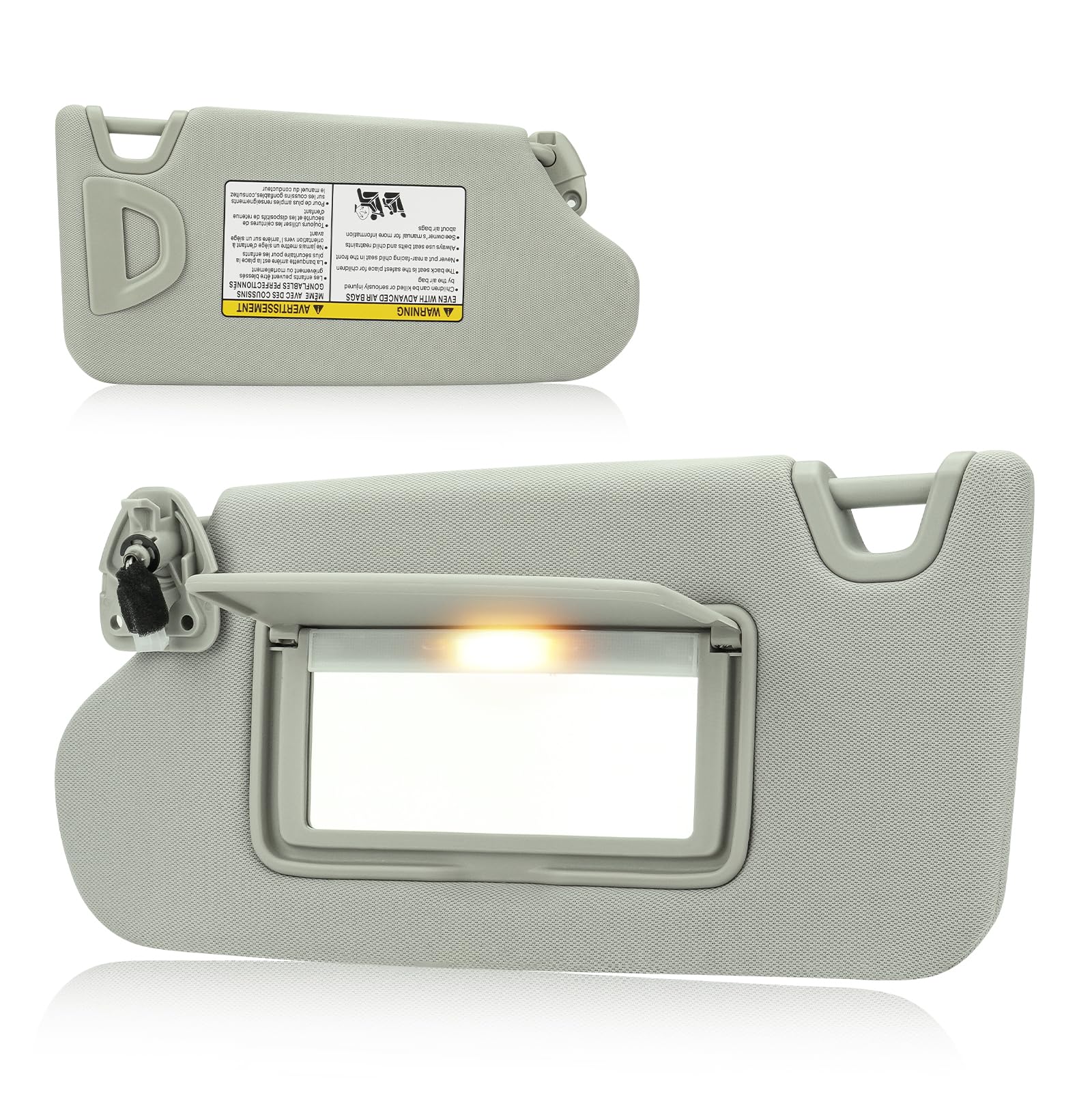 Amazon.com: Left Driver Side Sun Visor for Nissan Altima Without