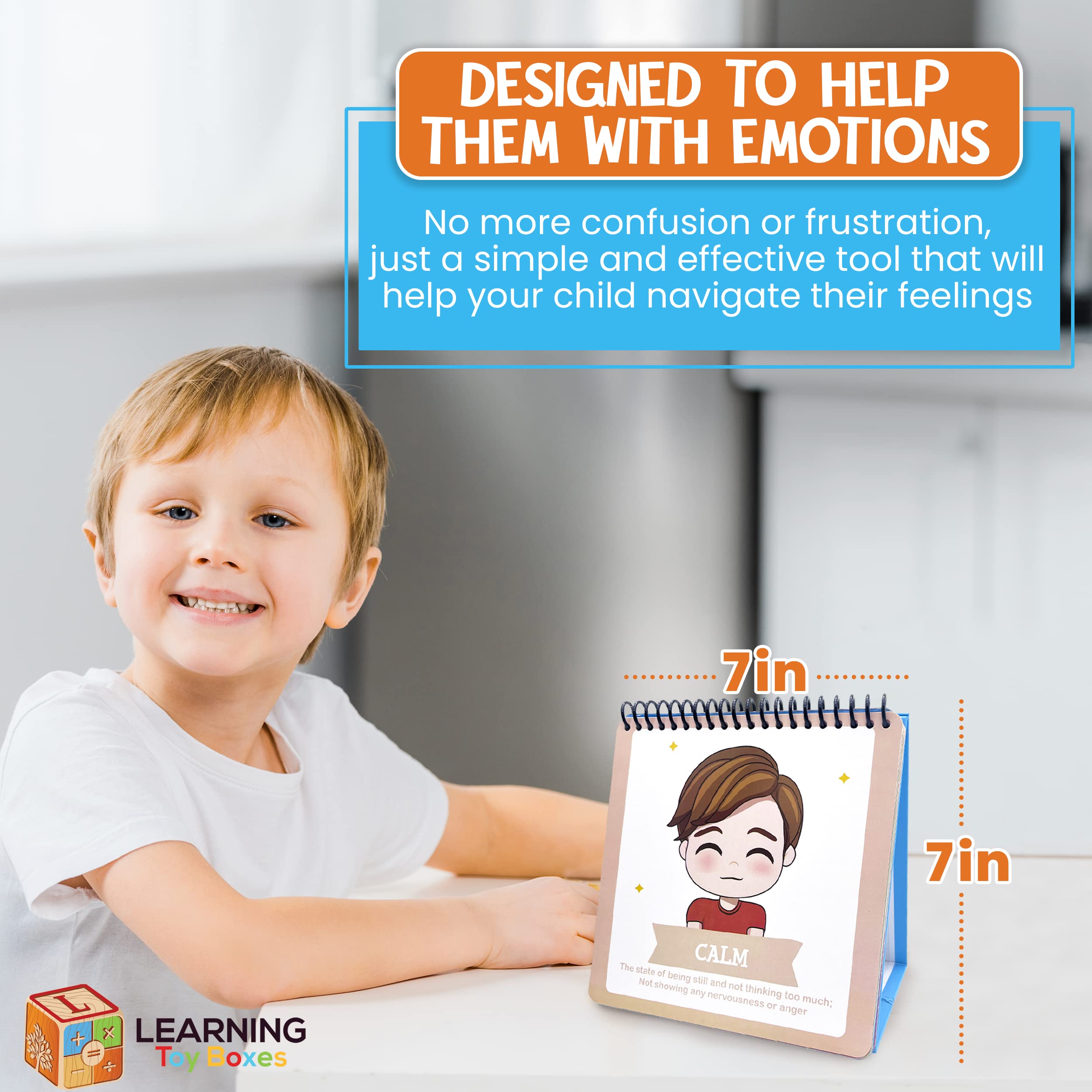 Emotion Flipbook for Kids | Feelings Learning | Social Emotional Learning