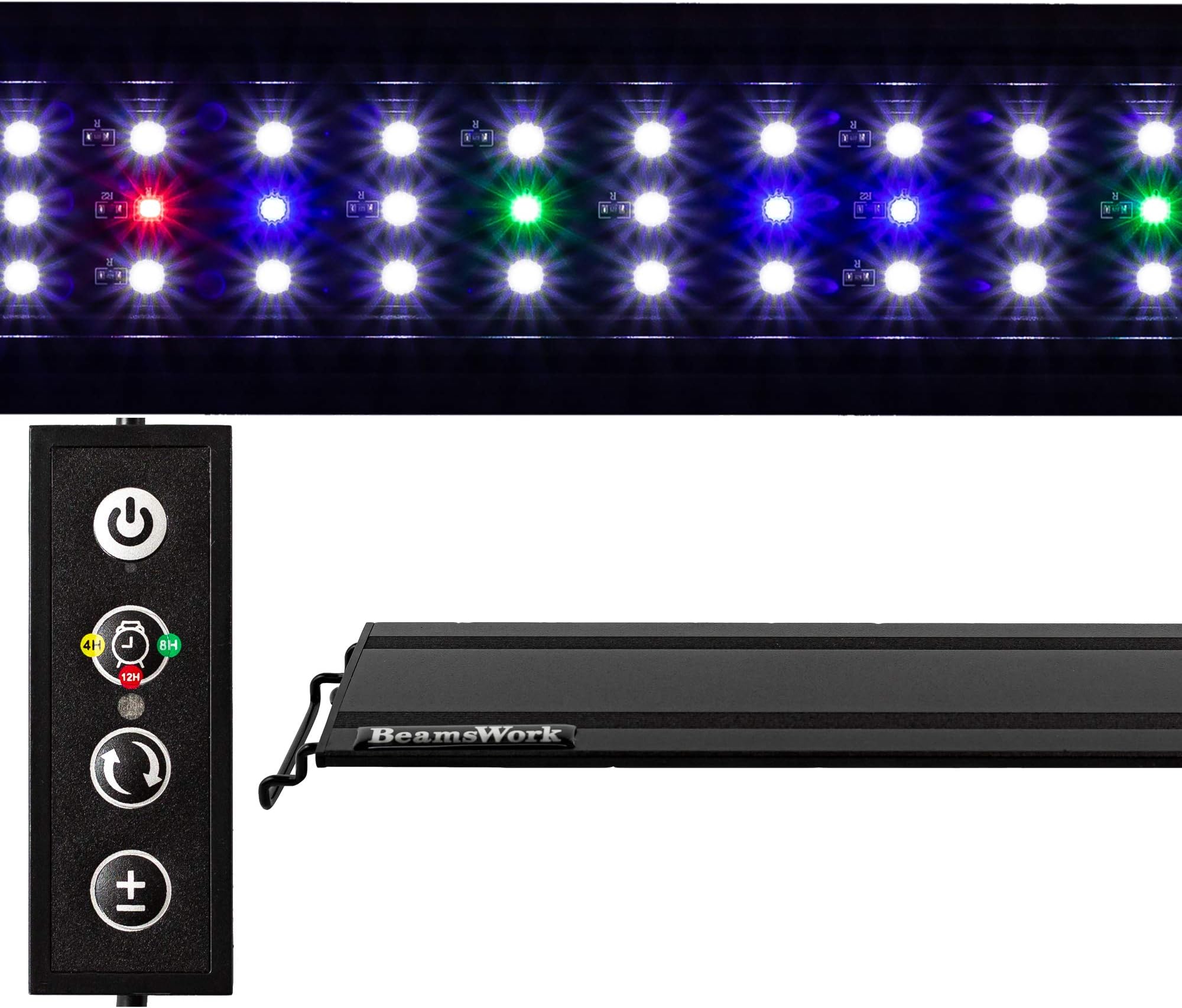 Vivio Full Spectrum LED Timer Adjustable Dimmer Aquarium Fish Tank Light Freshwater 12 20 24 30 36 48 (36" - 40")
