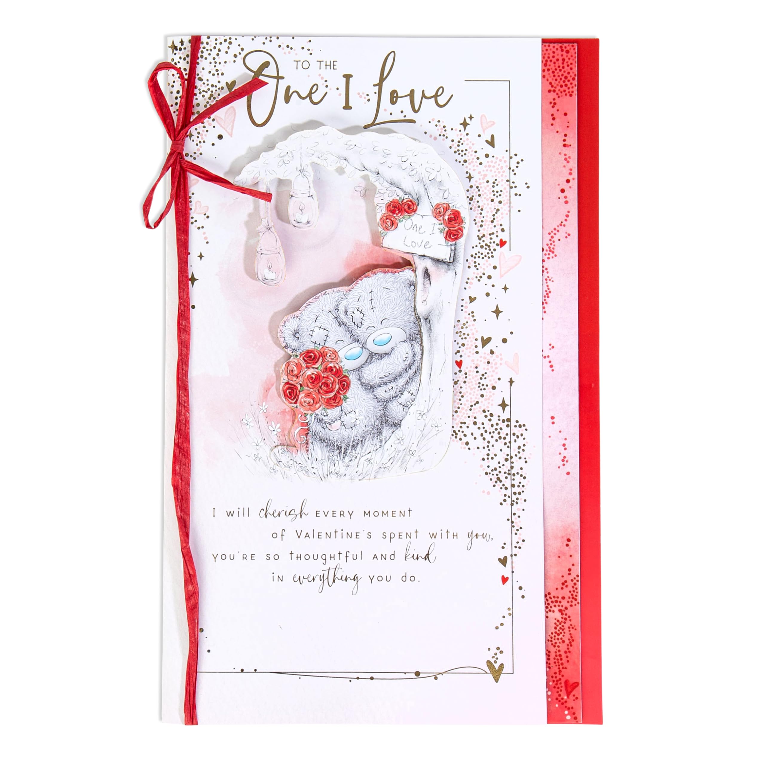 Me To You Bear One I Love Valentine's Day Card