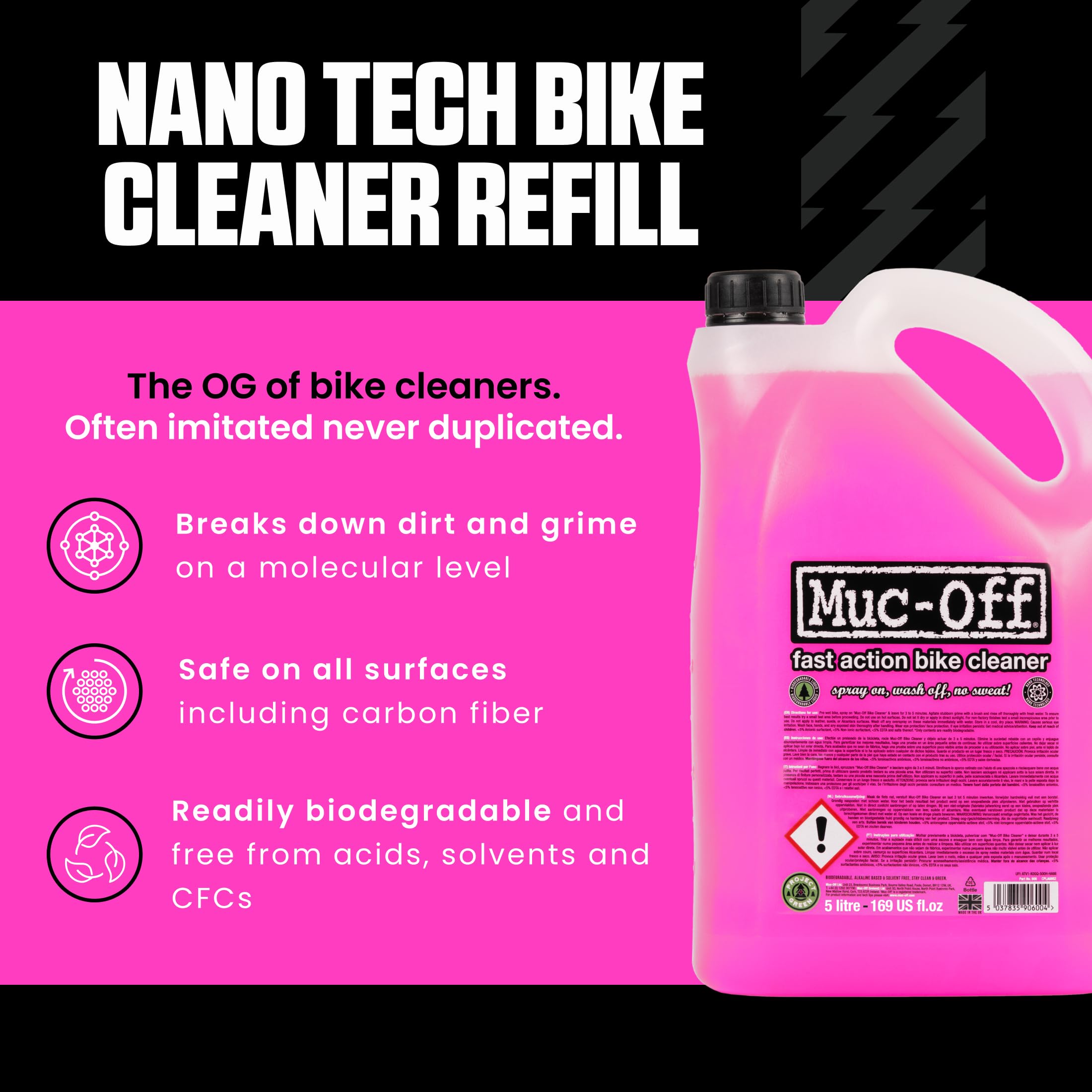 Muc-Off Nano Tech Limpiador de bicicleta